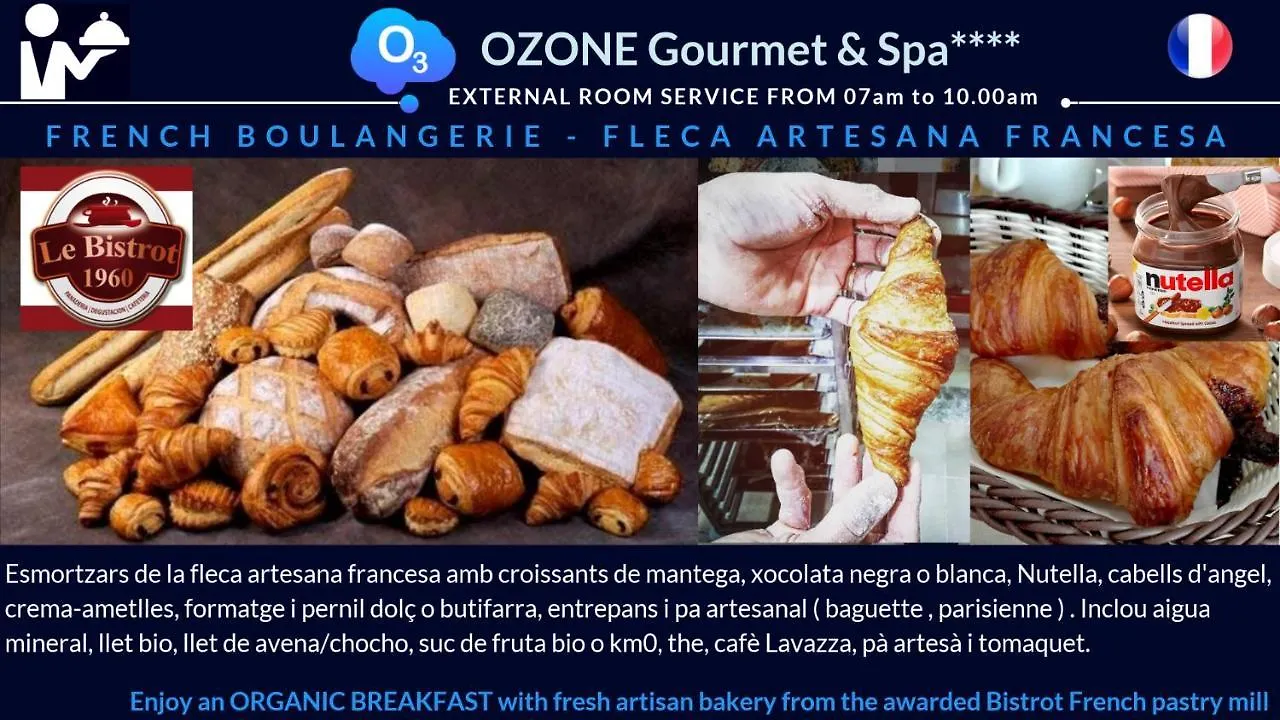 Apartmán Ozone Gourmet & Spa - Bed & Breakfast Palamós Španělsko
