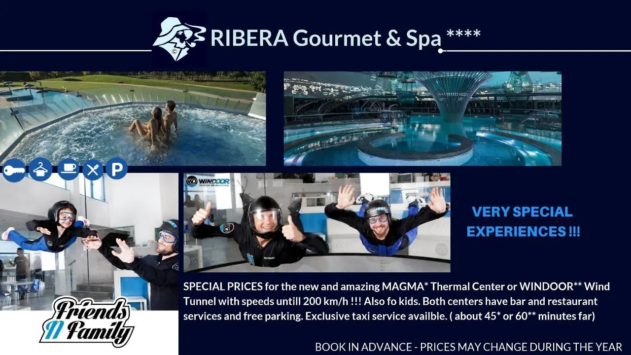 شقة Ozone Gourmet & Spa - Bed & Breakfast بالاموس