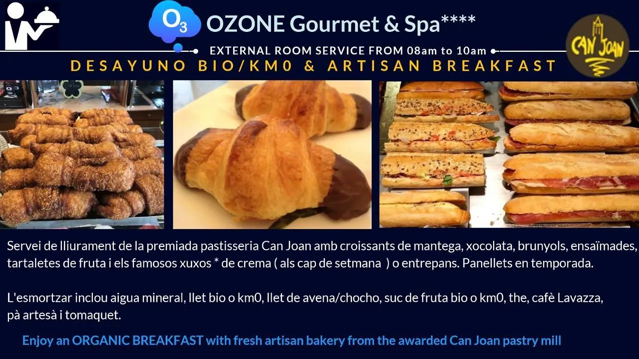 Apartment Ozone Gourmet & Spa - Bed & Breakfast Palamos