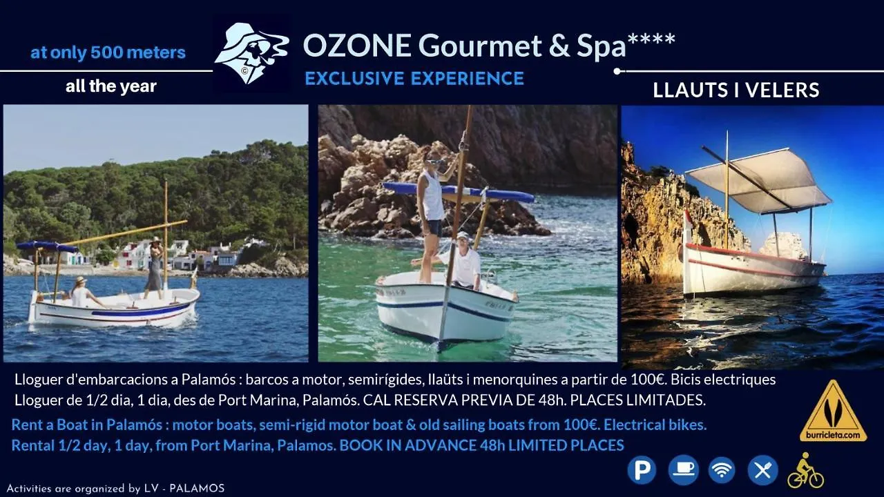 Ozone Gourmet & Spa - Bed & Breakfast Palamos Apartment